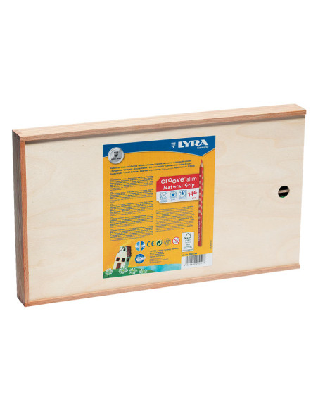 SCHOOLPACK 144 LÁPICES LYRA GROOVE SLIM