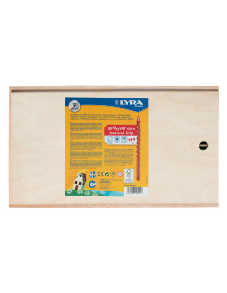 SCHOOLPACK 144 LÁPICES LYRA GROOVE SLIM