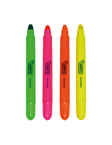 ESTUCHE 4 CERAS JOVI NEON