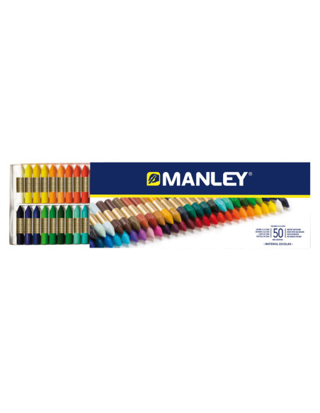 CAJA 50 CERAS MANLEY SURTIDAS
