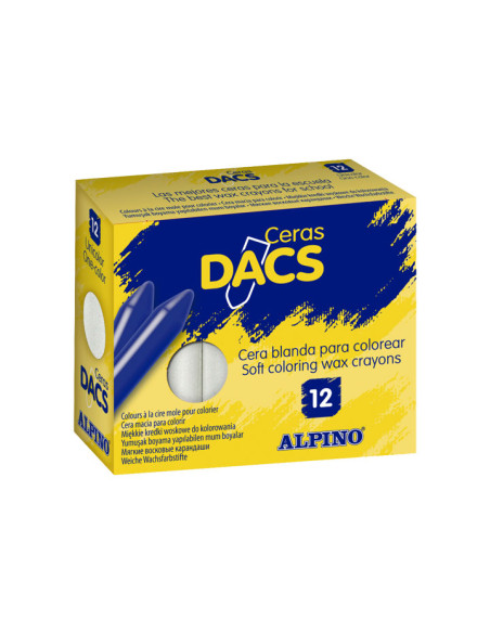 CAJA 12 CERAS DACS ALPINO