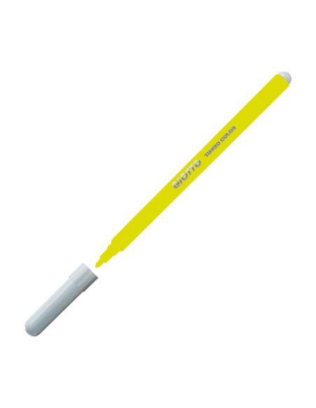 ROTULADOR FIBRA GIOTTO TURBO COLOR AMARILLO