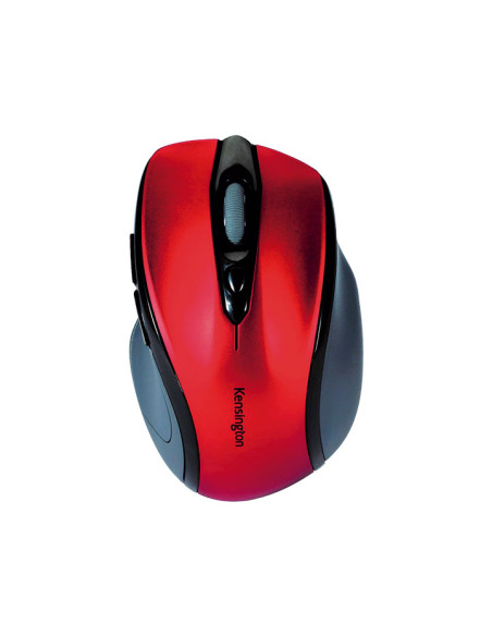 RATON KENSINGTON PRO FIT MEDIANO OPTICO INALAMBRICO ROJO