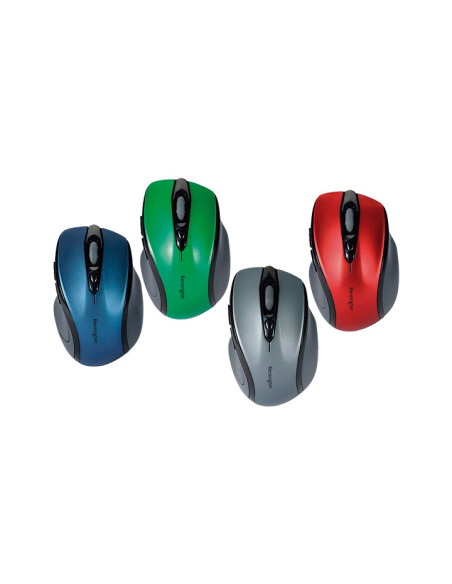RATON KENSINGTON PRO FIT MEDIANO OPTICO INALAMBRICO ROJO