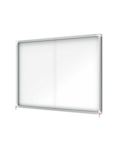 VITRINA NOBO MAGNÉTICA 1412x100x54cm PUERTAS CORREDERAS