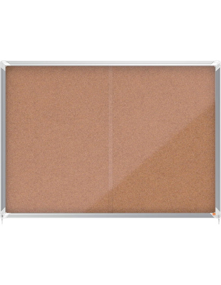 VITRINA NOBO DE CORCHO 1355x97cm PUERTAS CORREDERAS