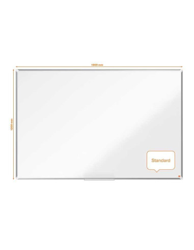 PIZARRA BLANCA NOBO PREMIUM PLUS 180x120cm ACERO LACADO