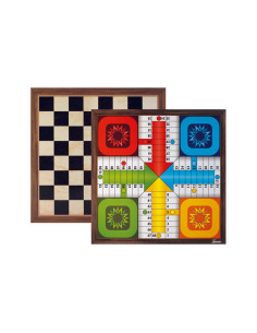 TABLERO FOURNIER PARCHÍSAJEDREZ 4 JUGADORES