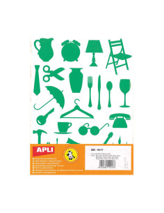 BLÍSTER 12h GOMETS APLI TEMÁTICOS OBJETOS DE CASA