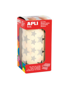 ROLLO GOMETS APLI ESTRELLAS METALIZADAS 2 TAMAÑOS