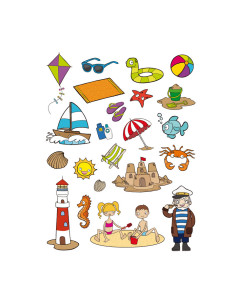 BLÍSTER 12h GOMETS APLI TEMÁTICOS LA PLAYA