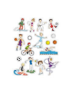 BLÍSTER 12h GOMETS APLI TEMÁTICOS DEPORTES