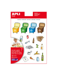 BLÍSTER 12h GOMETS APLI TEMÁTICOS RECICLAJE