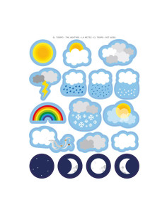 BLÍSTER 3h GOMETS APLI TEMÁTICOS EL TIEMPO