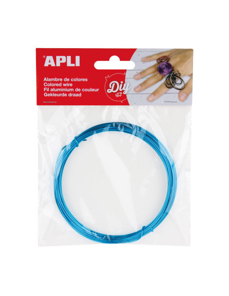 ALAMBRE APLI ø 15 mm AZUL 5 METROS