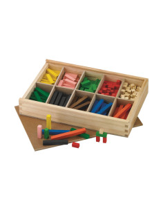 CAJA 300 PIEZAS DE MADERA FAIBO