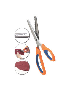 TIJERAS DENTADAS FAIBO PARA FIELTRO ONDAS