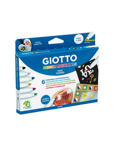 ESTUCHE 6 ROTULADORES GIOTTO DECOR MATERIALS