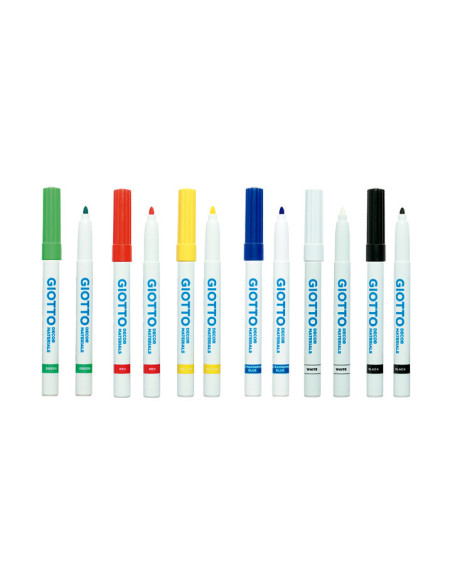 ESTUCHE 6 ROTULADORES GIOTTO DECOR MATERIALS