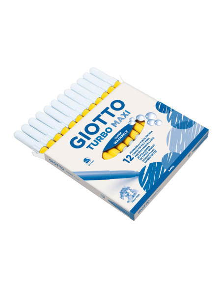 CAJA 12 ROTULADORES GIOTTO TURBO MAXI