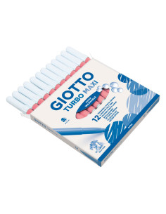 CAJA 12 ROTULADORES GIOTTO TURBO MAXI