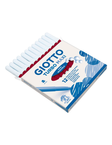 ROTULADOR FIBRA GIOTTO TURBO MAXI   ROJO CARMIN