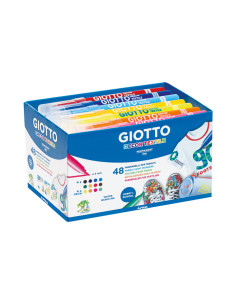 SCHOOLPACK 48 ROTULADORES GIOTTO DECOR TEXTILE
