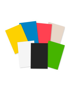 BOLSA 7 LÁMINAS GOMA EVA FIXO ADHESIVAS SURTIDAS