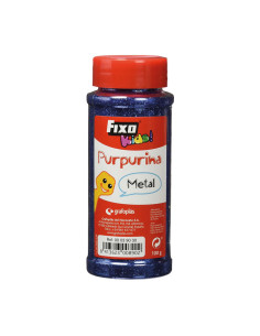 PURPURINA FIXOKIDS EFECTO METAL 100gr