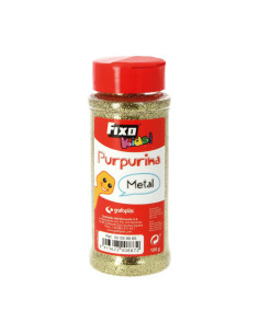 FIXO PURPURINA KIDS BOTE 100GR METAL ORO