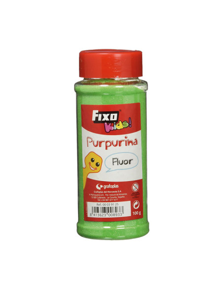 PURPURINA FIXOKIDS EFECTO FLÚOR 100gr