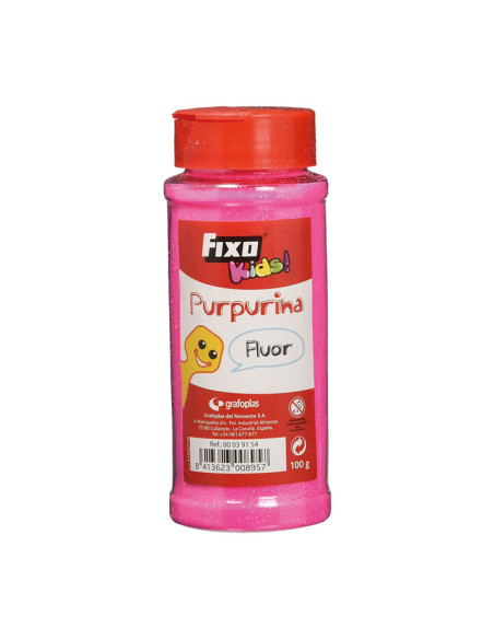PURPURINA FIXOKIDS EFECTO FLÚOR 100gr
