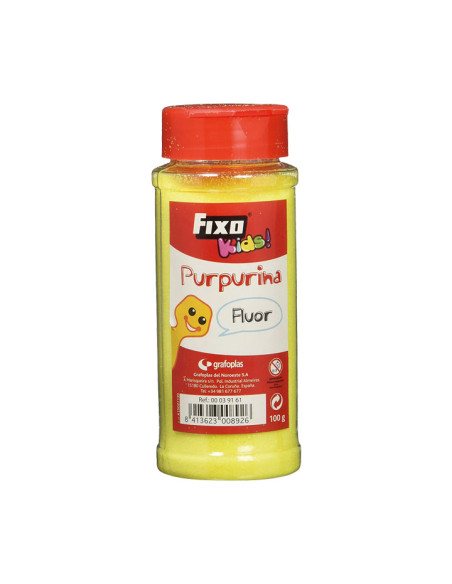 PURPURINA FIXOKIDS EFECTO FLÚOR 100gr