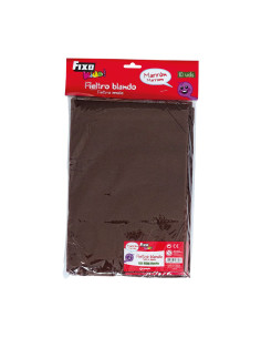 BOLSA 10 LÁMINAS FIELTRO FIXOKIDS 20x30cm