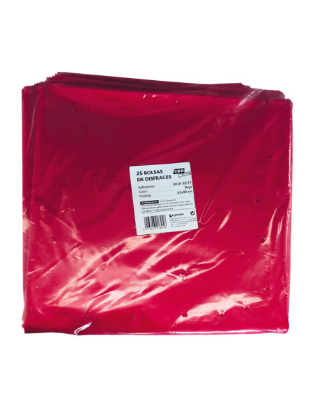 PACK 25 BOLSAS FIXOKIDS PARA DISFRACES