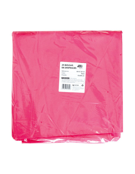 PACK 25 BOLSAS FIXOKIDS PARA DISFRACES