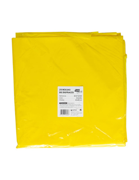PACK 25 BOLSAS FIXOKIDS PARA DISFRACES