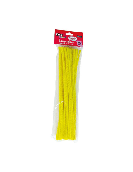 BOLSA 50 CHENILLAS LIMPIAPIPAS FIXOKIDS