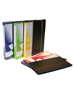 CARPETA FUNDAS TARIFARIO GRAFOPLAS PP RIGIDO POLIURO F  20 F NEGRO