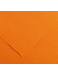 IRIS CARTULINA 50X65CM 185GR MANDARINA -25U-