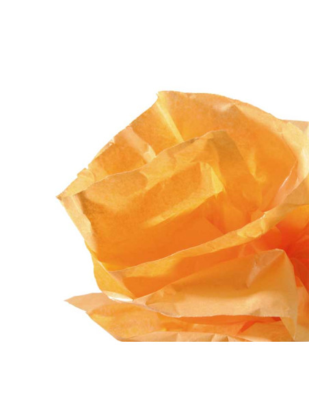 PAPEL SEDA CANSON 20g ROLLO 05x5 m NARANJA