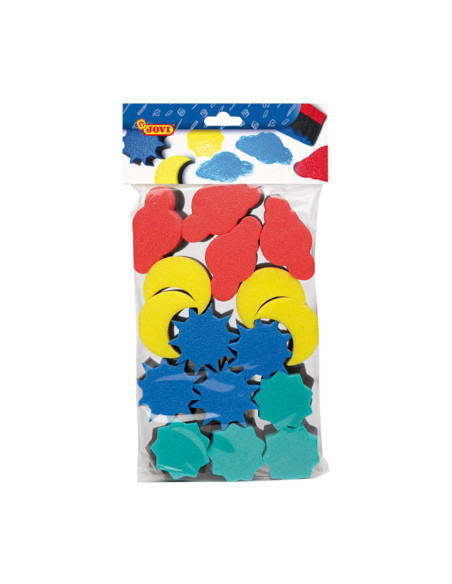 BOLSA 16 ESPONJAS JOVI PARA ESTAMPAR