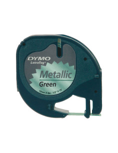 CINTA METALIZADA DYMO LETRA TAG 12mm x 4m