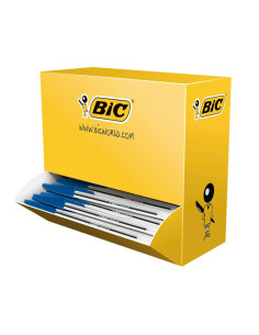 CAJA 90 BOLÍGRAFOS BIC CRISTAL  10 GRATIS