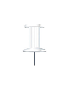 CAJA 25 AGUJAS EXACOMPTA  PUSH PINS