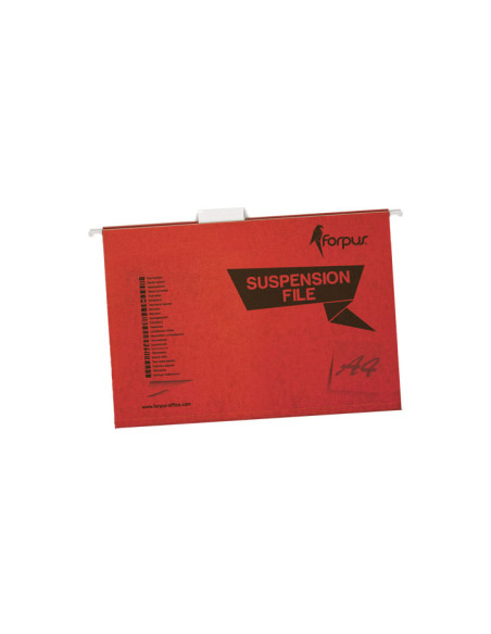 PACK 25 CARPETAS COLGANTES FORPUS A4