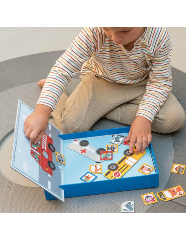 CAJA 44 IMANES APLI KIDS MAGNETS VEHÍCULOS