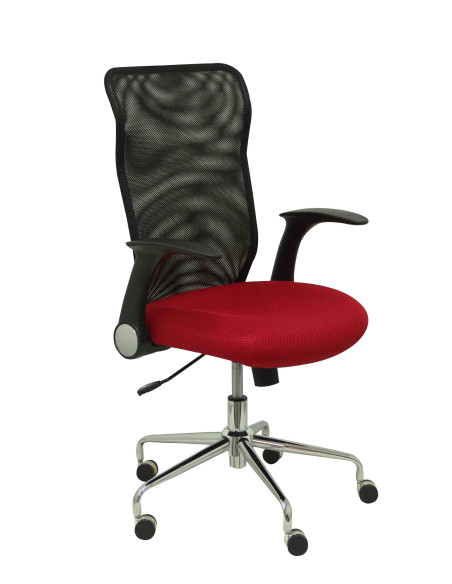 SILLA MINAYA 3D CON BRAZOS MALLA NEGRA
