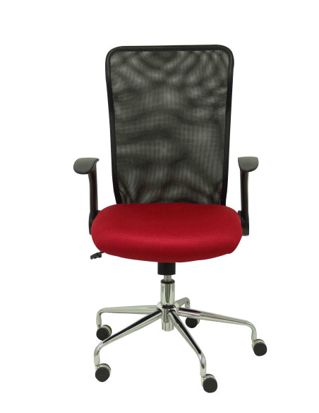SILLA MINAYA 3D CON BRAZOS MALLA NEGRA