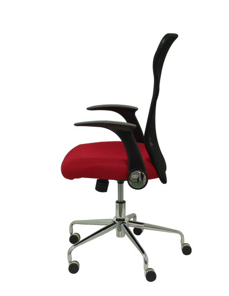 SILLA MINAYA 3D CON BRAZOS MALLA NEGRA